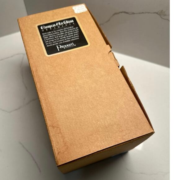 NEW Vtg Fore! Santa Golfer Mercury Glass Hand Made in Poland Plaid Outfit - Picture 8 of 10